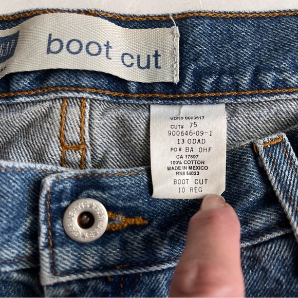 Gap Boot Cut Women's Blue Jeans Size 10R - Picture 7 of 8